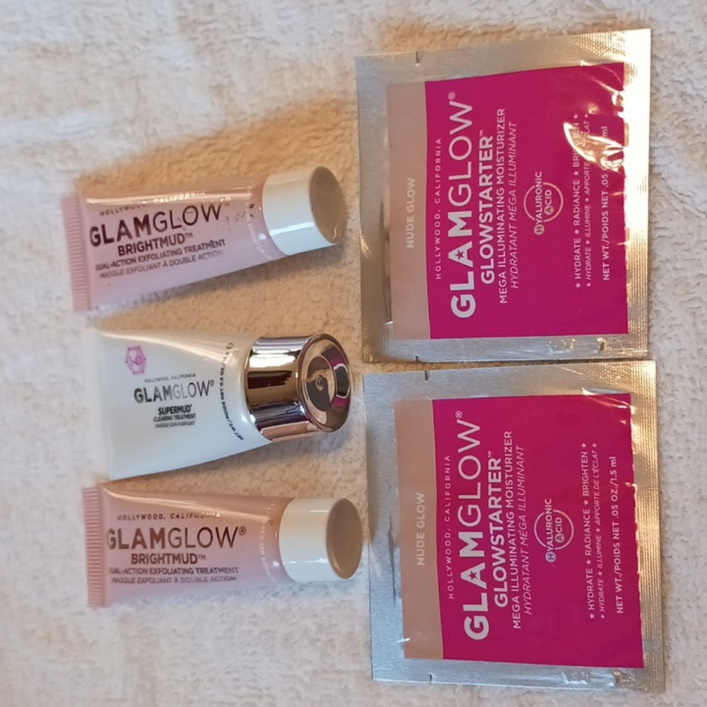 Bundle of Glam Glow travel sizes